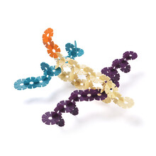 babycare儿童雪花片积木玩具插积木大号加厚1-2-3-6周岁宝宝拼插儿童玩具4-12岁400片大号加厚