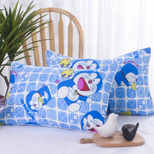 枕头学生单人一只装枕芯枕套宿舍新品卡通可爱男女孩青少年 哆啦A梦