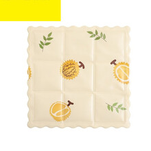 四季单垫决明子坐垫决明籽座垫夏季汽车凉垫单片养生透气冰垫。 榴莲【九宫格 免注水】