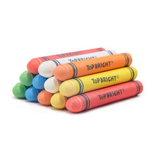 特宝儿（topbright）JORMA12支户外无尘粉笔 儿童玩具画板配件生日节日礼物