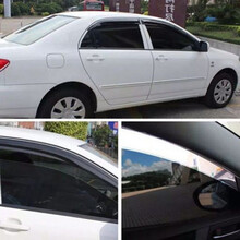 汽车贴膜玻璃贴膜 汽车贴膜车窗膜玻璃膜防晒隔热防爆膜面包车贴膜全车膜前挡太阳膜 高隔热加厚耐磨 深黑50宽1米价