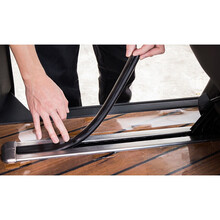 适用于奔驰威霆座椅轨道密封条唯雅诺内饰改装vito/V260l滑道防脏防尘条 轨道密封防尘条【1米】 整车