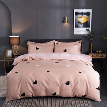寝睡家纺 生宿舍法兰绒毛被套单件单人床珊瑚绒冬季加绒加厚被罩 初心 单件被套200X230cm