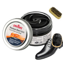 PEDAG（碧丽达）鞋油黑色上光补色真皮皮鞋油白色德国进口皮衣保养油无色滋润轻微划痕修复皮具护理 0号黑色 50ml