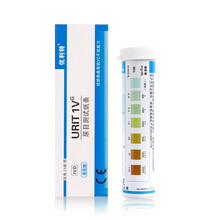 优利特 尿糖家用葡萄糖尿纸条尿常规检测糖尿高敏感目测试纸条新升级尿糖试纸 尿糖【1盒】无尿杯