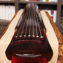 LAOLANR  老梧桐木古琴 初学者伏羲式 仲尼 成人专业练习演奏七弦手工古琴 (杉木琴)棕色仲尼+
