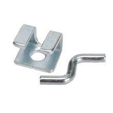 耐尔尼 母猪产床配件门扣碰锁定位栏保育床U型卡扣门扇吊扣 门扇挂扣