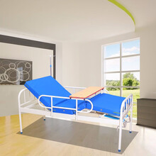 加厚多功能养老院输液单摇床 老年人医疗床护理床家用瘫痪病人医用床 单摇护理床 铁床头双摇护理床