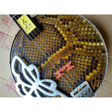 XINXIANGXI 新品秦琴三弦琴广东三弦秦琴乐器维修锑蟒蛇皮乐器配件20公分 边助换琴皮中级