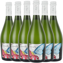 超市	【DOCG级起泡白葡萄酒】意大利进口莫斯卡托阿斯蒂Moscato D'Asti（买2箱配香槟杯2个） 整箱装（750ml*6支装）