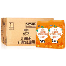 完达山（wondersun）优巧（原新段粉）儿童奶粉4段400克（3岁以上儿童适用）*12袋 1箱装