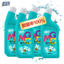 绿伞芳香型强力洁厕灵800g*4瓶 洁厕液 洁厕剂 厕所马桶清洁剂 去异味除菌