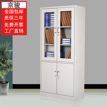 京骏   文件柜办公室柜档案柜资料柜钢制铁皮柜储物柜a4凭证柜带锁铁柜子 大器文件柜 精品型