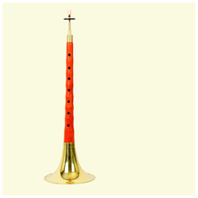 红木黑檀乌木唢呐民族乐器初学演奏加哨片吹奏乐器 红木D黄婉B款