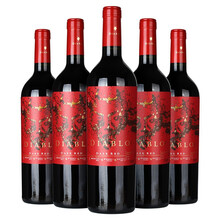 超市	干露（Concha y Toro）魔神深红系列干红葡萄酒 750ml*6瓶 整箱装