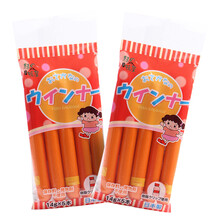 超市	日本进口 绿之味屋 鳕鱼肠 儿童休闲零食火腿肠 原味鱼肉肠 140g(70g*2包入)