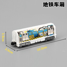 百思奇（BSQ）高铁火车仿真轨道车车厢配件（单车厢） 地铁车厢 官方标配