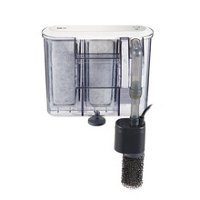 日本GEX 鱼缸外挂瀑布过滤器 S号 插卡式超薄设计 适合中小型鱼缸 免加水来电自启