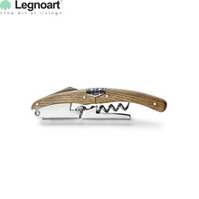 意大利进口Legnoart 新品家用手动创意红葡萄酒开瓶器海马刀酒具 天然橡木手柄款