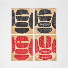 游狼官方店G-Wolves HT-M SK-S HT-S鼠标防滑贴防汗贴 左右键/侧面/尾部防滑防汗 HT-M防滑贴 星空黑色