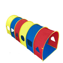 儿童钻洞玩具 幼儿园室内阳光彩虹隧道爬行筒爬行隧道感统统训练器材宝宝钻山洞帐篷 180CM拱形隧道