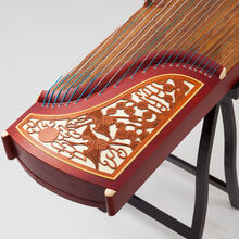 【考级演奏】古筝高配考级十级演奏一步到位古筝琴+全套配件 双鹤朝阳【全套配件】加凳子