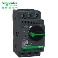 施耐德 TeSys热磁式电动机断路器，旋钮控制，整定电流6-10A；GV2PM14C