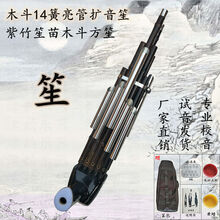 14簧木斗扩音笙红白喜事方笙乐器DC降BE调初学者成人儿童方笙 14簧木斗扩音笙