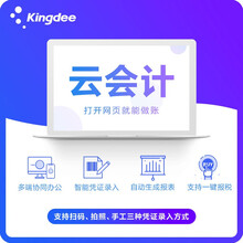 金蝶（kingdee）精斗云云会计V3 金蝶财务软件 小企业会计做账记账软件网络版10帐套5用户