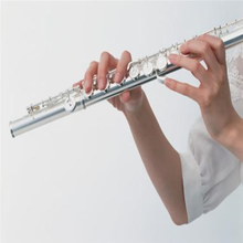 BUNISI(布尼斯)长笛乐器C调 镀银  镀镍长笛 16孔闭孔 17孔开孔长笛演奏 初学 考级 16孔开闭两用镀银