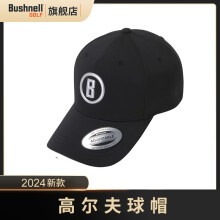 倍视能（BUSHNELL）高尔夫球帽 遮阳帽男士高尔夫球帽时尚 B系列黑色