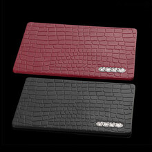 奥迪A4LA6LQ5Q3A/Q5L仪表台中控台置物垫车载防滑垫手机香水摆件耐高温 红色款