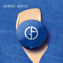 阿玛尼（ARMANI）大师造型轻垫粉底液3#（ 蓝气垫 持妆水润 干皮遮瑕 黄调一白 适合自然偏白肤色）