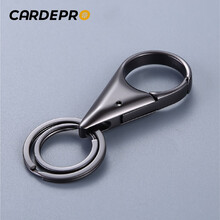 康车宝 汽车钥匙扣男女士创意简约挂件锁匙链腰挂金属双环大众日产别克本田奔驰奥迪现代雪佛兰