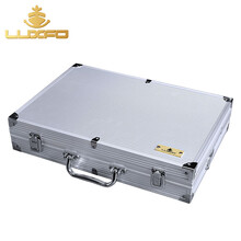 LUXFO挂脖子上雪茄销售箱全铝KTV夜场酒吧售卖雪茄专用LF-1048 白色
