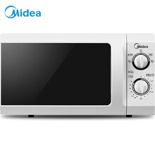 美的（Midea）21升 快捷微波炉 家用小型迷你 360°转盘加热 旋钮操控 精准控温 五档火力