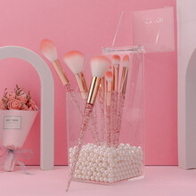 10支Ins软毛少女心可爱化妆刷子套刷套装独角兽眼影刷散粉刷高光刷化妆刷收纳 BAOUFUL 10支INS套刷升级版+亚克力桶+白珍珠1包