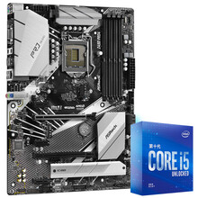 华擎（ASRock）Z490 Pro4主板+英特尔（Intel）i5-10600KF 6核   板U套装
