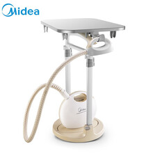 美的（Midea）挂烫机大蒸汽电熨斗熨衣服的喷气式烫斗机双杆带熨板 雅典白色