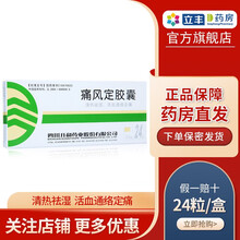 升和 痛风定胶囊 0.4g*24粒/盒 用于湿热所致的关节红肿热痛,伴有发热,汗出不解,口渴喜饮 1盒装