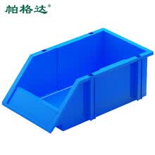 帕格达 零件盒 塑料元件盒加厚斜口收纳盒五金工具盒可定制B2126组合式345*200*145mm