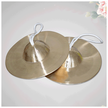 锣鼓镲响铜醒南獅广钹大镲铙28公分30厘米广镲舞狮子腰鼓铜镲 响铜19CM的大京镲一副