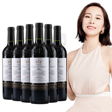 醉鹅娘 法国进口aoc红酒波尔多牧羊人干红葡萄酒波尔多赤霞珠梅洛醉鹅娘红酒 750ml*6支