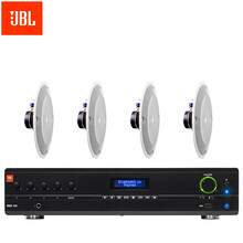 jbl CSS系列吸顶音响VMA功放套装 吸顶喇叭吊顶吸顶喇叭功放套装 背景音乐公共广播 定压喇叭 8138*4+VMA160