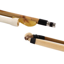 青歌GH102演奏板胡弓多款可选 福建箭竹秦腔豫剧板胡弓子 黑檀木白竹白马尾板胡弓独奏板胡弓子 GH103 板胡弓 广西白竹 弓长88cm
