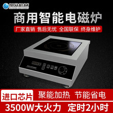 旭众（XUZHONG）商用电磁炉 3500W大功率商业电磁灶 家用电池炉酒店食堂高功率大火力电炒炉 3500W台式平炉XZ-K2X1