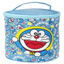 筷创 饭盒便当包学生女保温袋加厚手提铝箔保温包大号学生饭盒手提保温包饭袋 蓝叮当 高23直径18