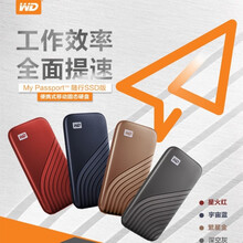 西部数据(WD) Type-C 固态移动硬盘(PSSD) My Passport 新款随行PSSD版 深空灰 1TB