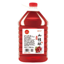 【2.5L山楂酿】8度女士低度花果酒自酿低度红果酒微醺网红酒甜酒 大桶实惠装2500毫升*1桶