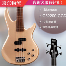 IBANEZ 依班娜电贝司四弦电贝斯4弦初学者贝司入门贝斯bass  GSR200   320 GSR200 土豪金CGD